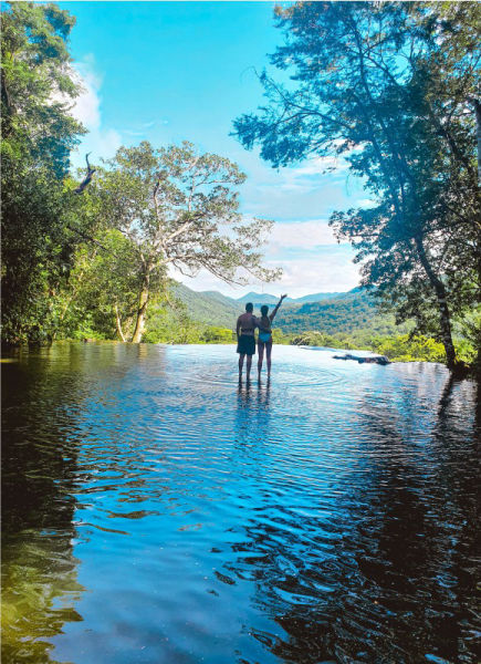 a mais linda janela para o céu é na boca da onça