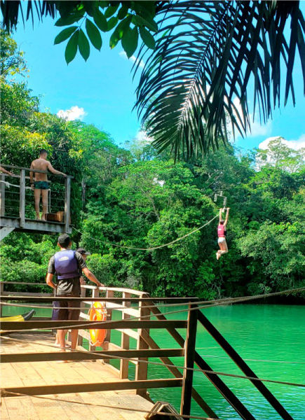 cachoeiras serra da bodoquena, tirolesa e balneário em bodoquena