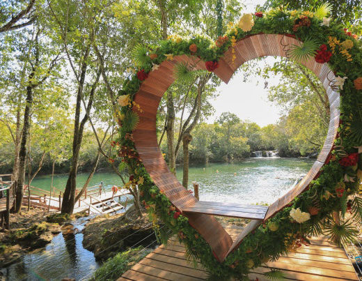 balneário em bonito eco park porto da ilha